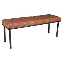 Trento Faux Leather Ottoman Bench